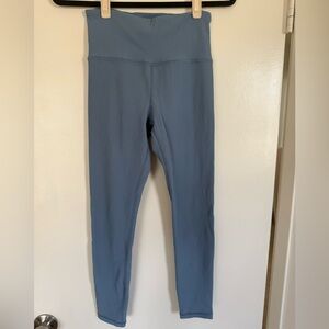 Athleta Elation Rib Tight Leggings in Slate Blue